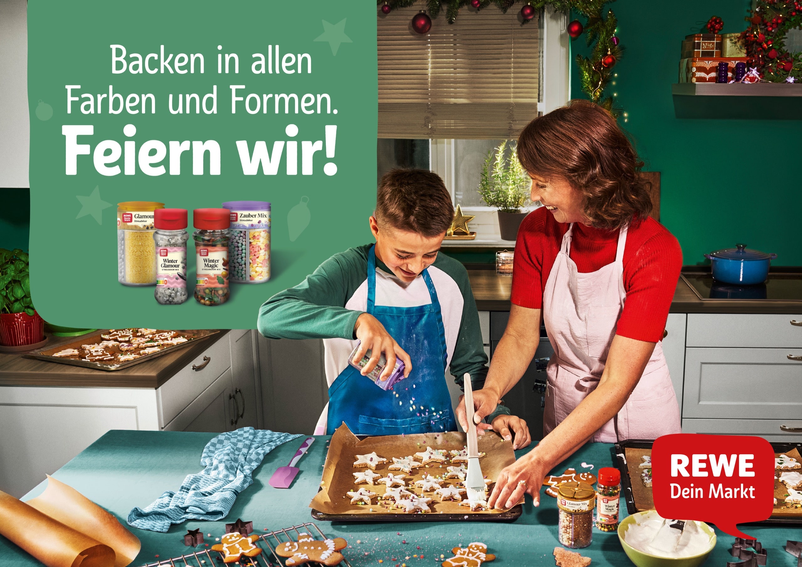 REWE X-MAS Campaign 2024 visual 01